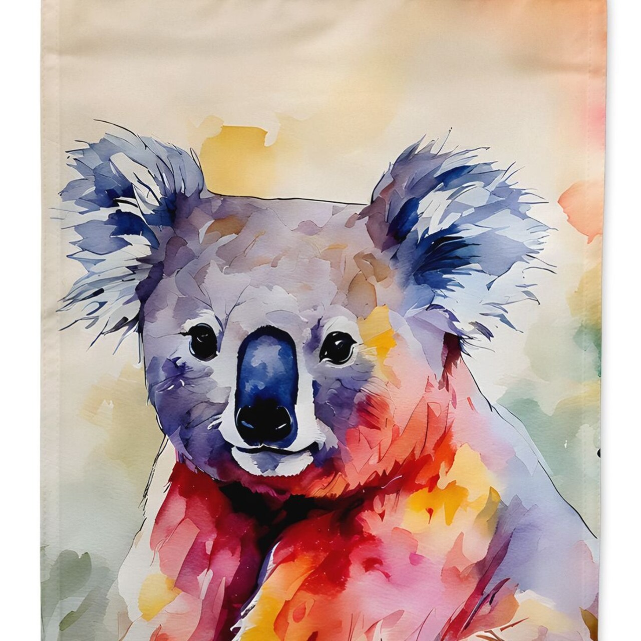 Edge Collections - 28" X 40" - Multicolor - Koala Large Porch Sleeveative Outside - 1 Piece